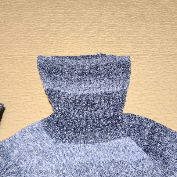 Columbia striped turtleneck knit sweater size S - Picture 2 of 5